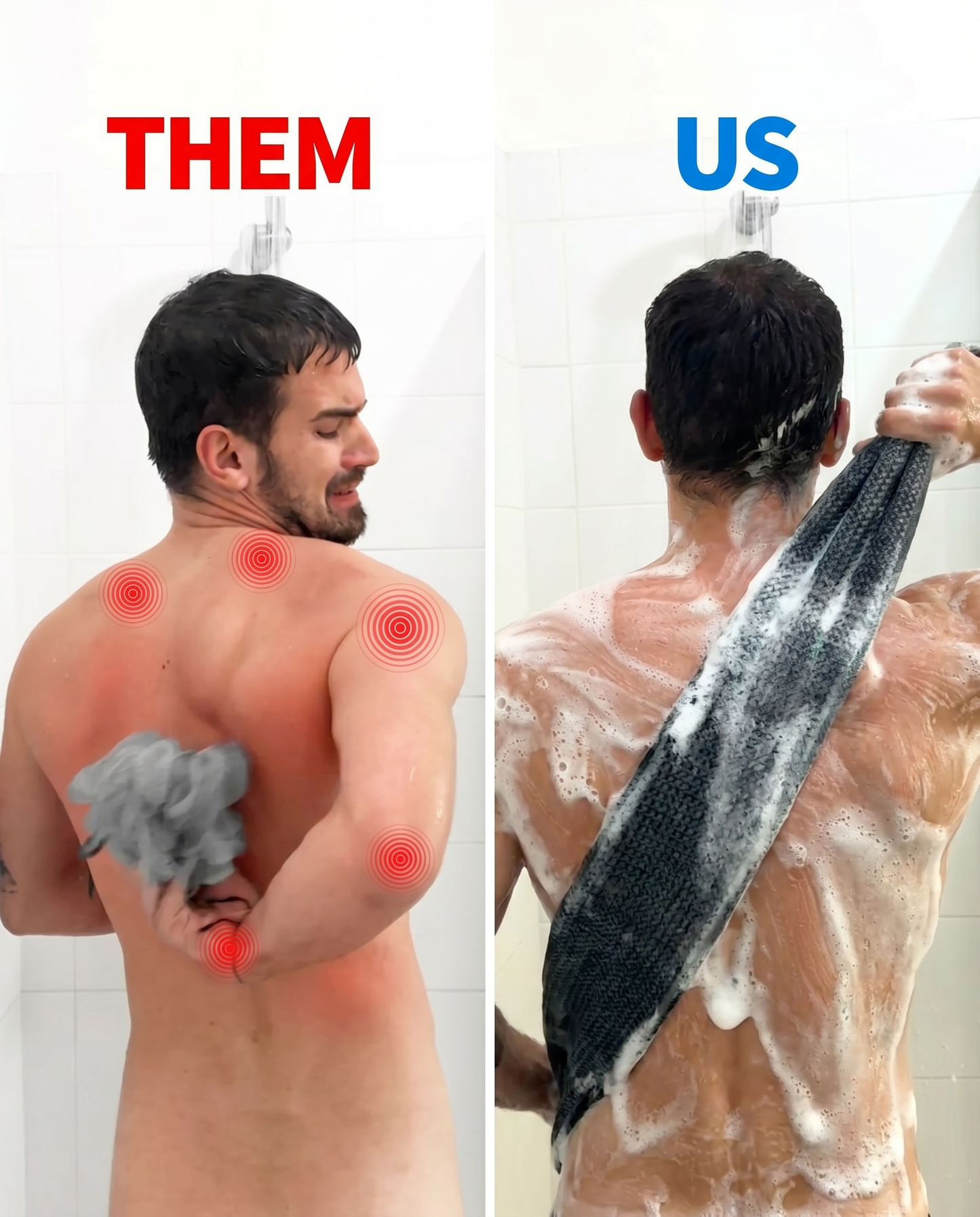 SkinWashi Shower Towel